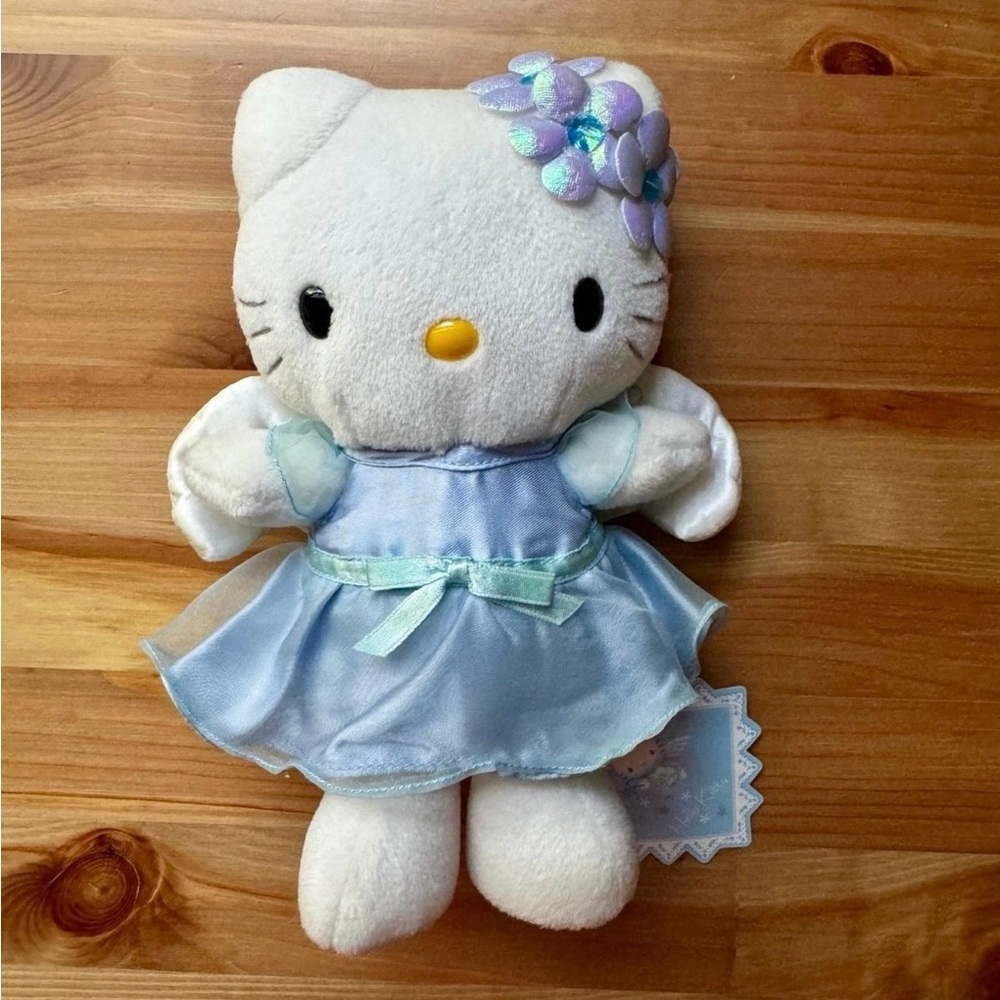 Hello Kitty blue angel vintage plush 2000